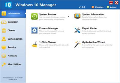 Yamicsoft Windows 10 Manager 3.6.4 Multilingual Portable
