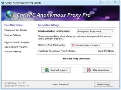 ChrisPC Anonymous Proxy Pro 9.22.0428