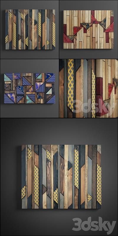 Panel wood art 02