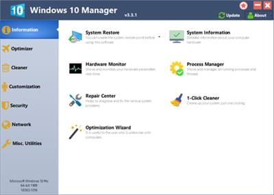 Yamicsoft Windows 10 Manager 3.6.4.0 Multilingual