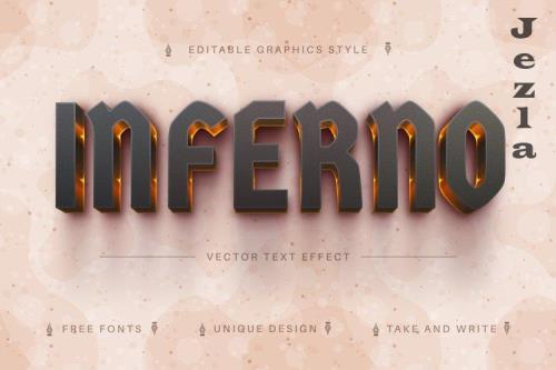 Inferno - Editable Text Effect, Font Style  - 1910046