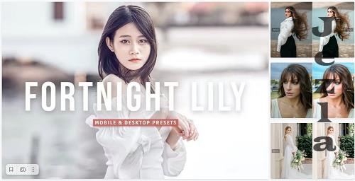 Fortnight Lily Pro Lightroom Presets