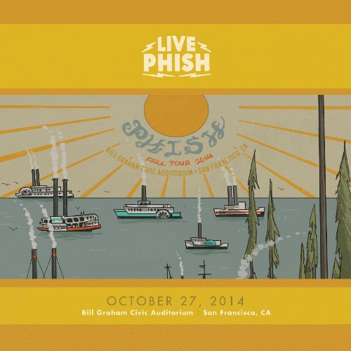 Phish - 10 27 14 Bill Graham Civic Auditorium, San Francisco, CA