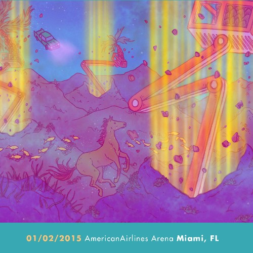 Phish - 01 02 15 AmericanAirlines Arena, Miami, FL