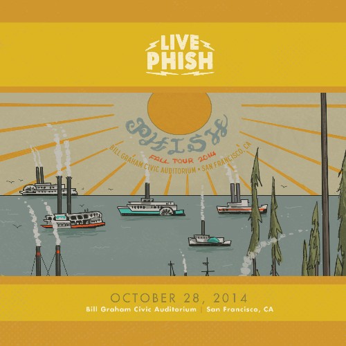 Phish - 10 28 14 Bill Graham Civic Auditorium, San Francisco, CA