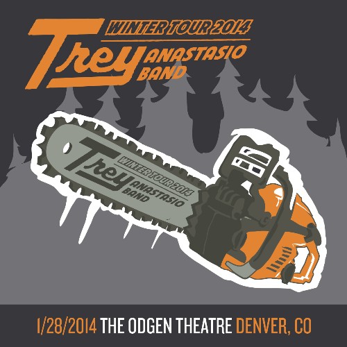 Trey Anastasio - 01 28 14 Ogden Theatre, Denver, CO