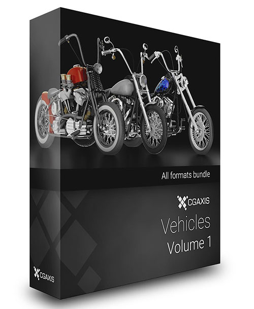 3D Models CGAxis - Vehicles Volume 1