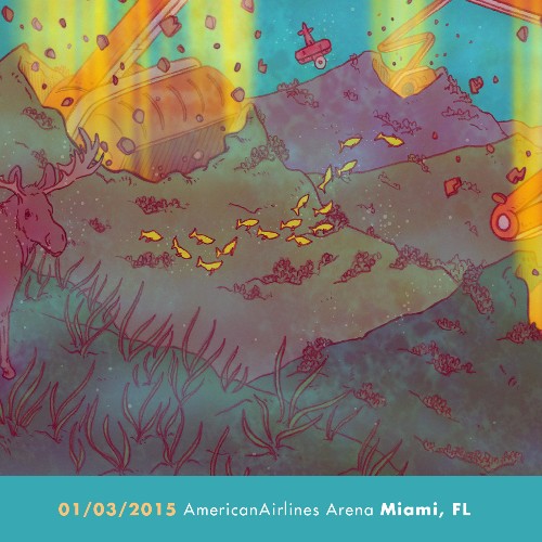 Phish - 01 03 15 AmericanAirlines Arena, Miami, FL