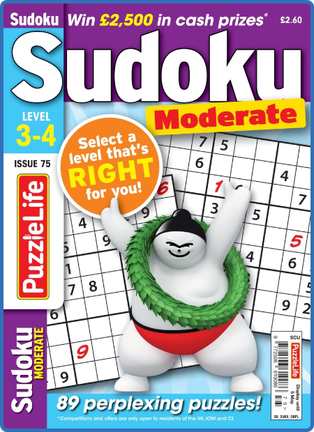 PuzzleLife Sudoku Moderate – April 2021