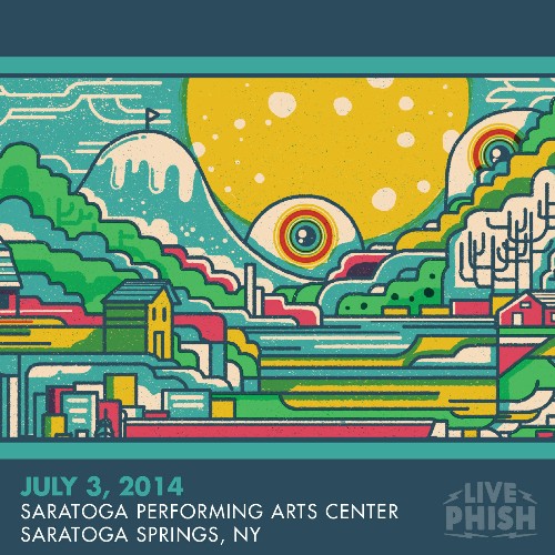 Phish - 07 03 14 Saratoga Performing Arts Center, Saratoga Springs, NY