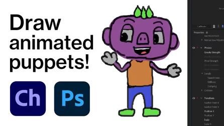 Sketchy Characters Draw an original animated puppet in Adobe Character Animator and Photoshop