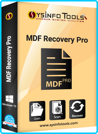 SysInfoTools MDF Recovery Pro 18.0 2b9d3f0a03e23fb438ddddfb640f81a5