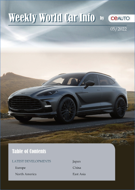 Weekly World Car Info – 19 February 2022