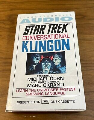 Star Trek Conversational Klingon 1992 & Star Trek Power Klingon 1993