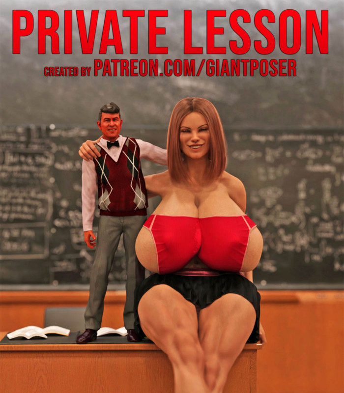 GiantPoser - Private Lesson 3D Porn Comic