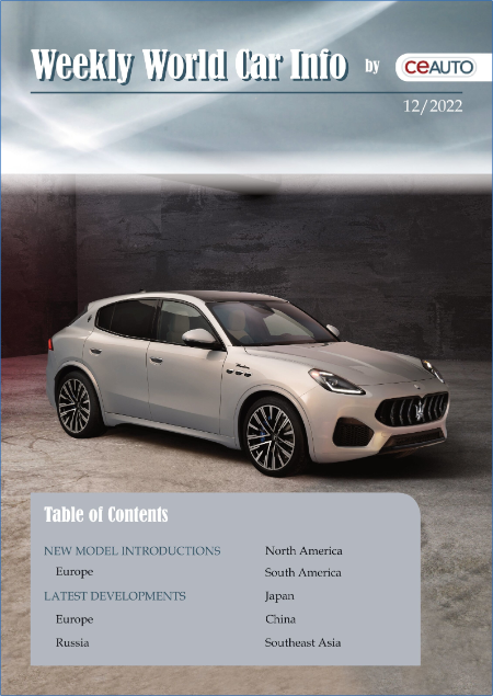 Weekly World Car Info – 12 March 2022