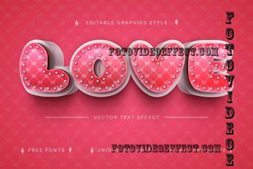 Big Love - Editable Text Effect, Font Style  - 1909994