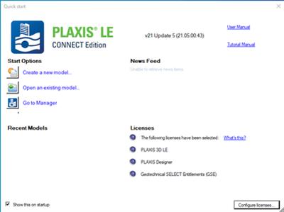 PLAXIS LE CONNECT Edition V21 Update 5 (21.05.00.043)