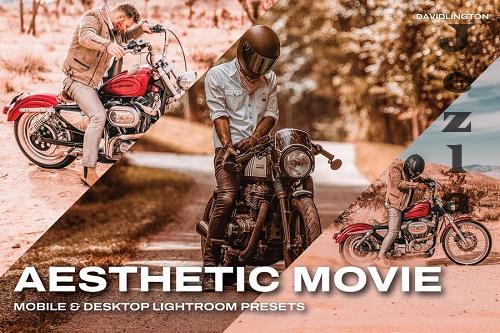 Aesthetic Movie Lightroom Presets & LUTs