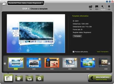 ThunderSoft Photo Gallery Creator 3.8.0 Portable