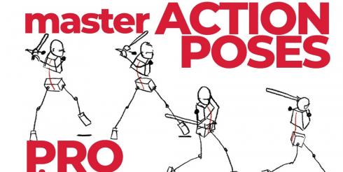 Master Drawing Action Poses! Learn to figure out gestures so you can re-invent them from new angles