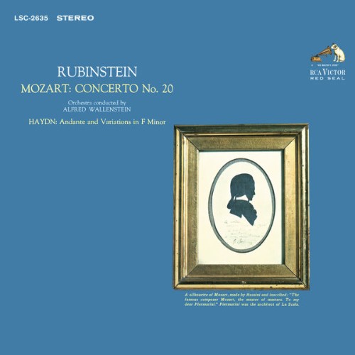 Arthur Rubinstein - Mozart Piano Concerto No  20 in D Minor, K  466 - Haydn Andante and Variation...