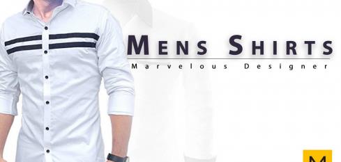 Men’s Shirt In Marvelous Designer