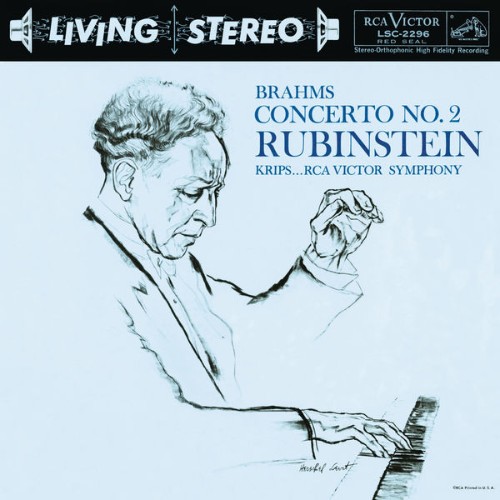 Arthur Rubinstein - Brahms Piano Concerto No  2 in B-Flat Major, Op  83 - 2016
