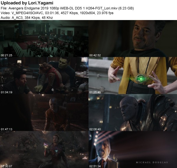 Avengers Endgame (2019) 1080p WEB-DL DD5 1 H264-FGT