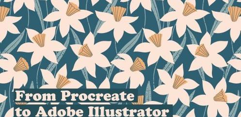 Vectorize Seamless Procreate Patterns in Adobe Illustrator