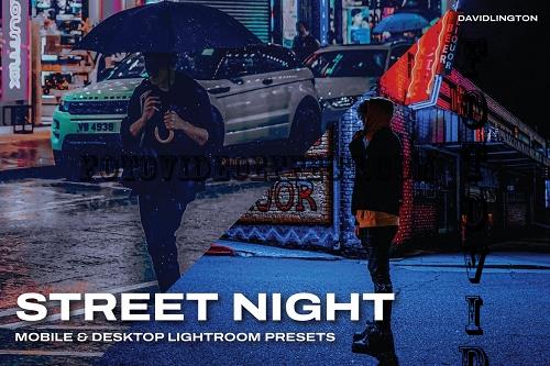 Street Night Lightroom Presets & LUTs