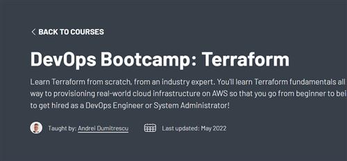 ZerotoMastery - DevOps Bootcamp Terraform