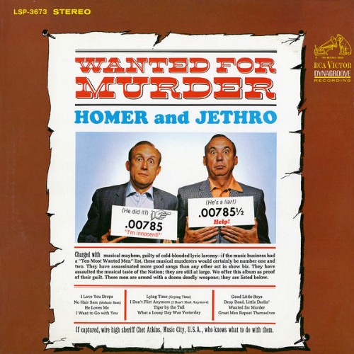 Homer & Jethro - Wanted for Murder - 2016