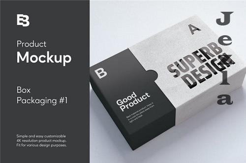 Box Packaging #1 Product Mockup