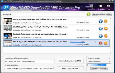 ChrisPC YTD Downloader MP3 Converter Pro 4.17.03 Multilingual Portable