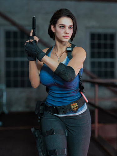 Citrus2077 - Jill Caught by Nemesis (Resident Evil)