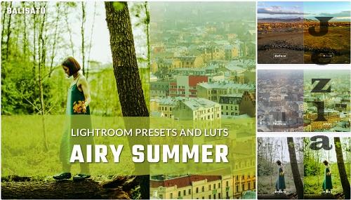 Airy Summer LUTs and Lightroom Presets