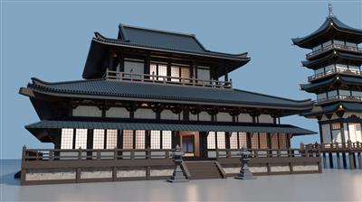 Modular Japanese Temple