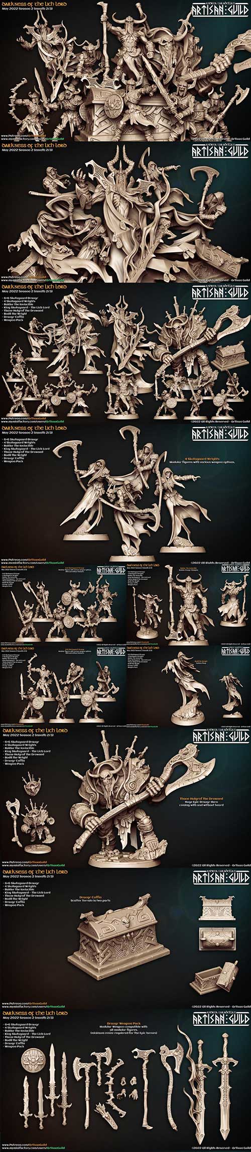 3D Print Models Darkness of the Lich Lord (May 2022)