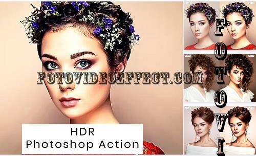 HDR Photoshop Action - PFFYQEF