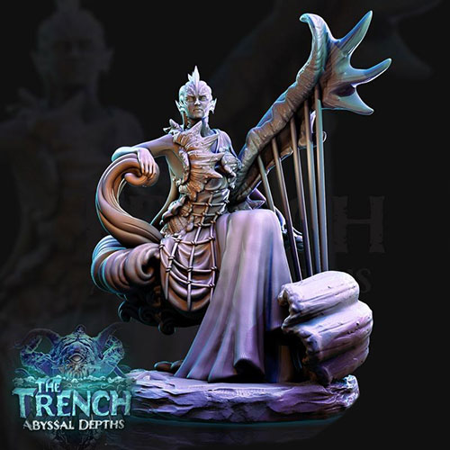 3D Print Models Abyssal Depths - The Trench Opelodi of Attolan