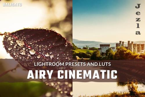 Airy Cinematic LUTs and Lightroom Presets