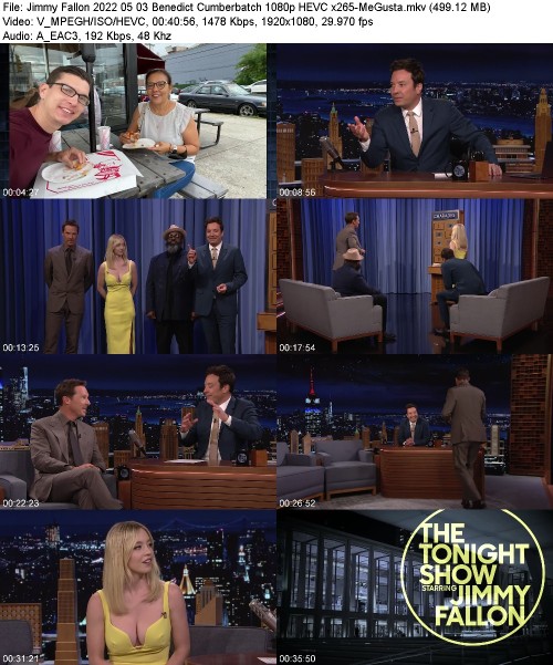 Jimmy Fallon 2022 05 03 Benedict Cumberbatch 1080p HEVC x265-[MeGusta]