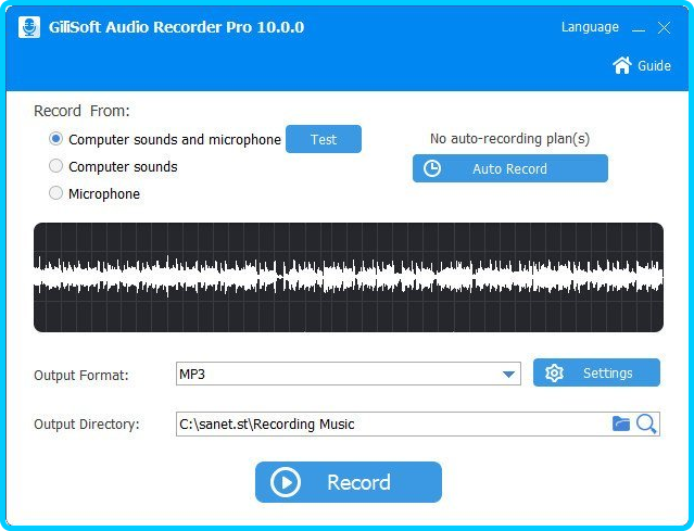 Xrecorder pro. GILISOFT Audio Recorder Pro. Audio recording. Download Audio Recoder.