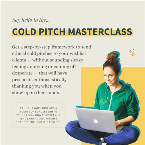 Bree Weber – Cold Pitch Masterclass+Cold Pitch Playbook 2022