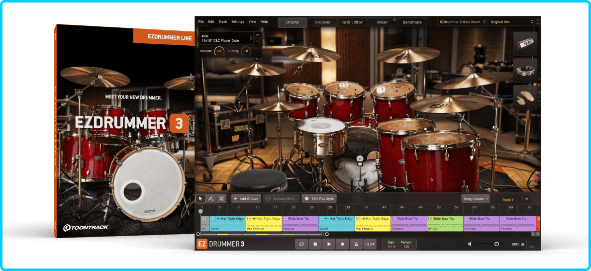 Toontrack EZdrummer 3 v3.0.0 Complete + Full Core Library Content 034dd0f5a7668b0b840dba88de1bc76b