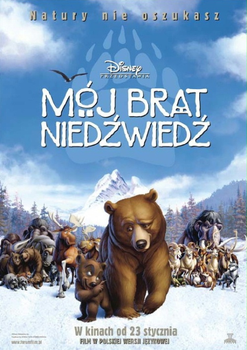 Mój Brat Niedźwiedź / Brother Bear (2003) PLDUB.1080p.BluRay.x264.AC3-LTS ~ Dubbing PL