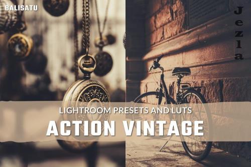 Action Vintage LUTs and Lightroom Presets