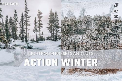 Action Winter LUTs and Lightroom Presets Action Winter LUTs and Lightroom Presets
