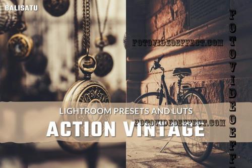 Action Vintage LUTs and Lightroom Presets
